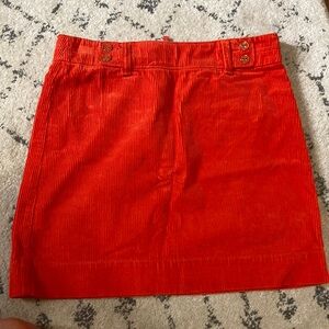 LOFT CORDUROY MINI SKIRT Size 2